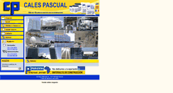Desktop Screenshot of calespascual.com