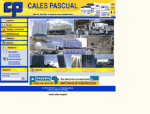 Tablet Screenshot of calespascual.com